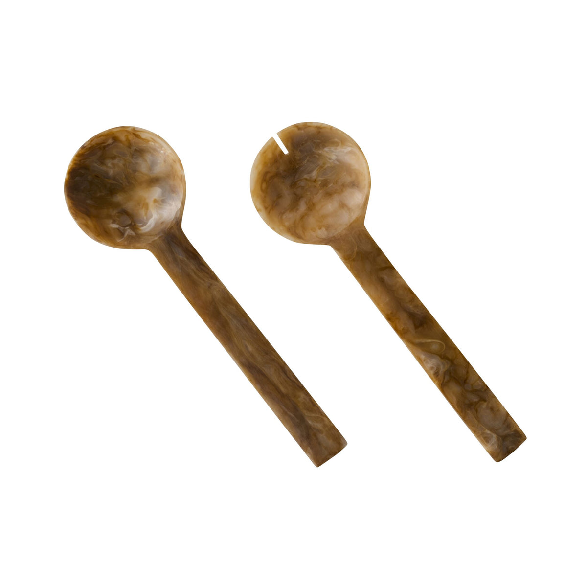 Poppi Salad Server Set of 2 Tortoiseshell