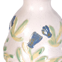 Meadow Song Small Fluted Ceramic Vase
