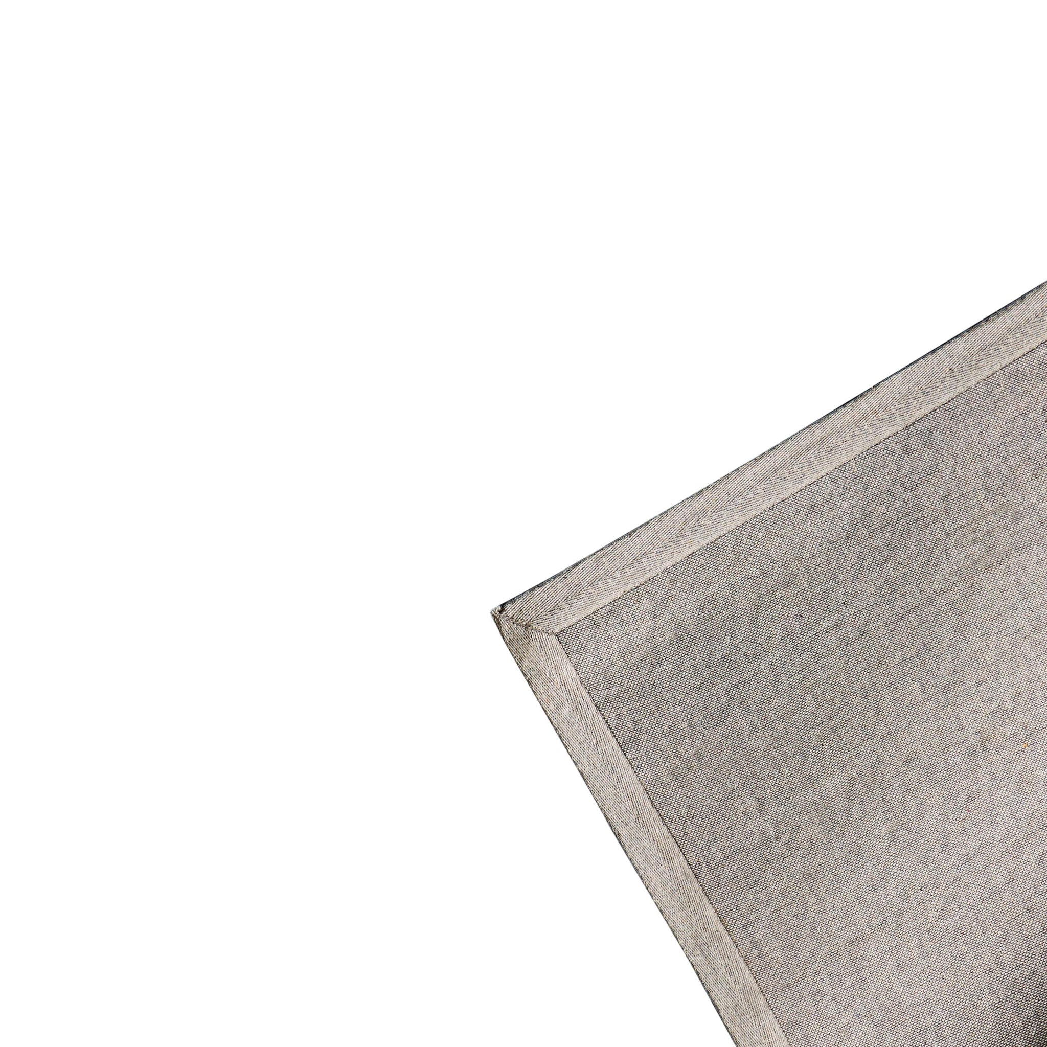 Hand Tufted Loop Pile Charcoal Woolen Rug 150x240cm