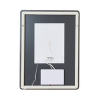 Bowen Rectangle LED Vanity Mirror Silver 60x80cm