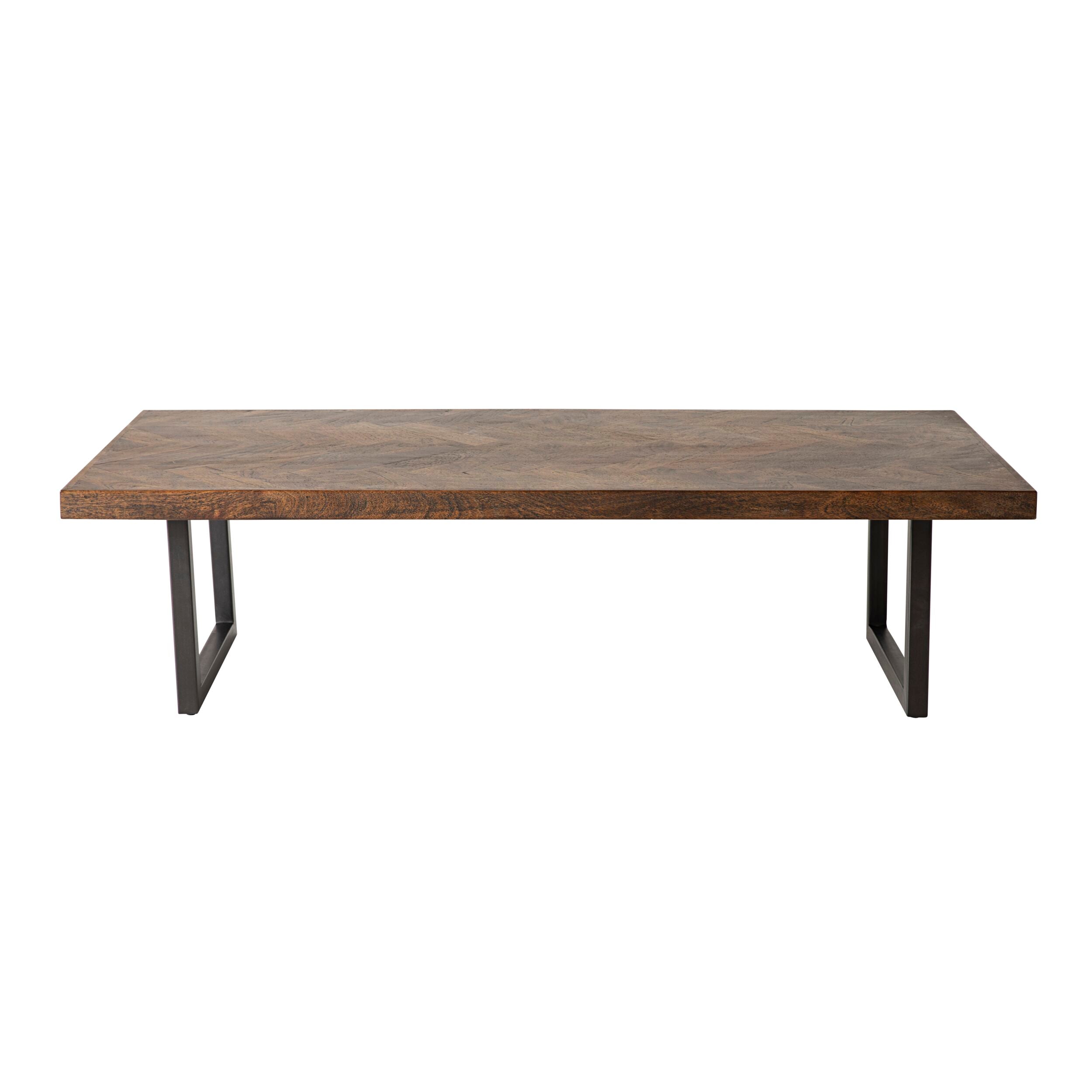 Early settler black on sale coffee table