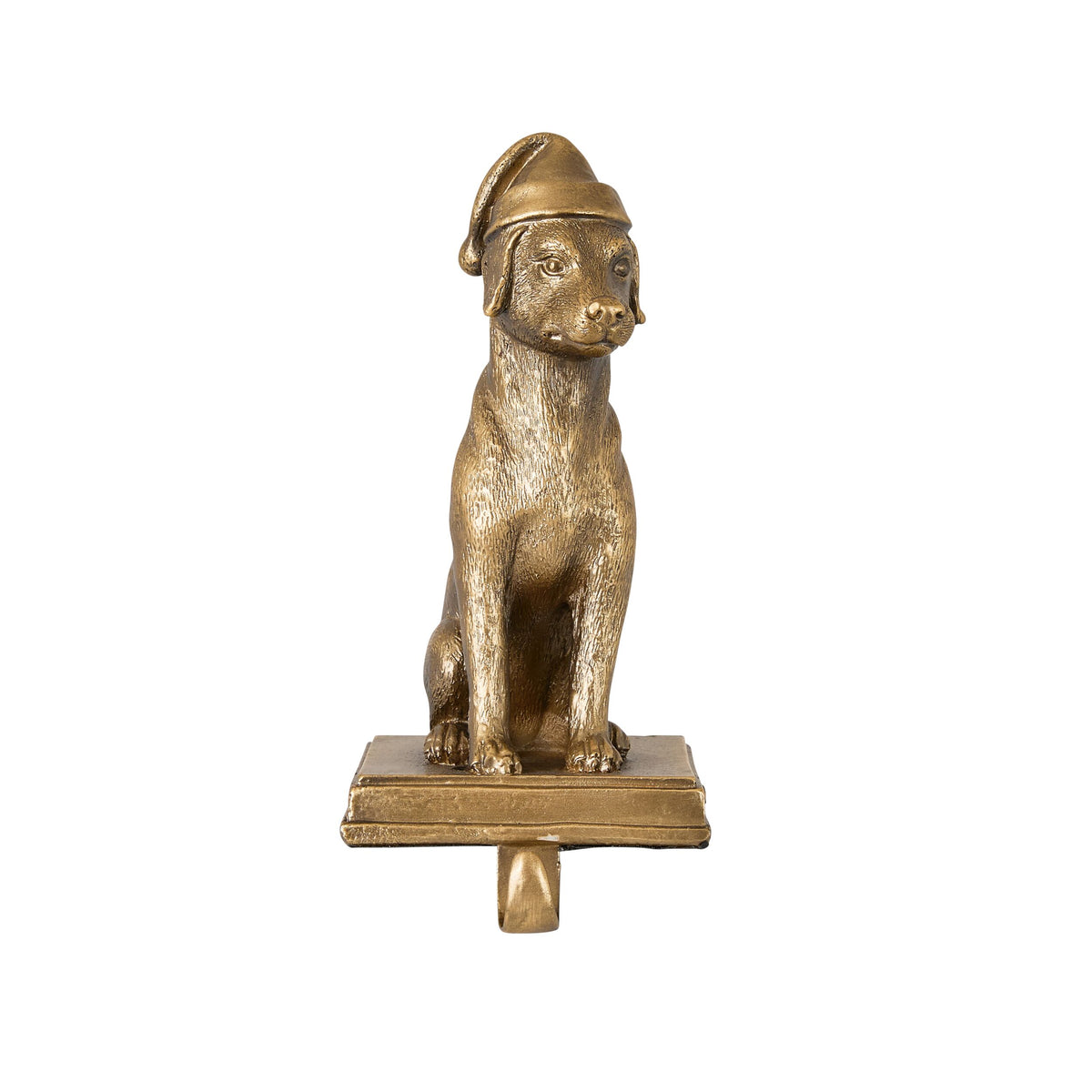 Heirloom Jolly Labrador Christmas Mantel Hook