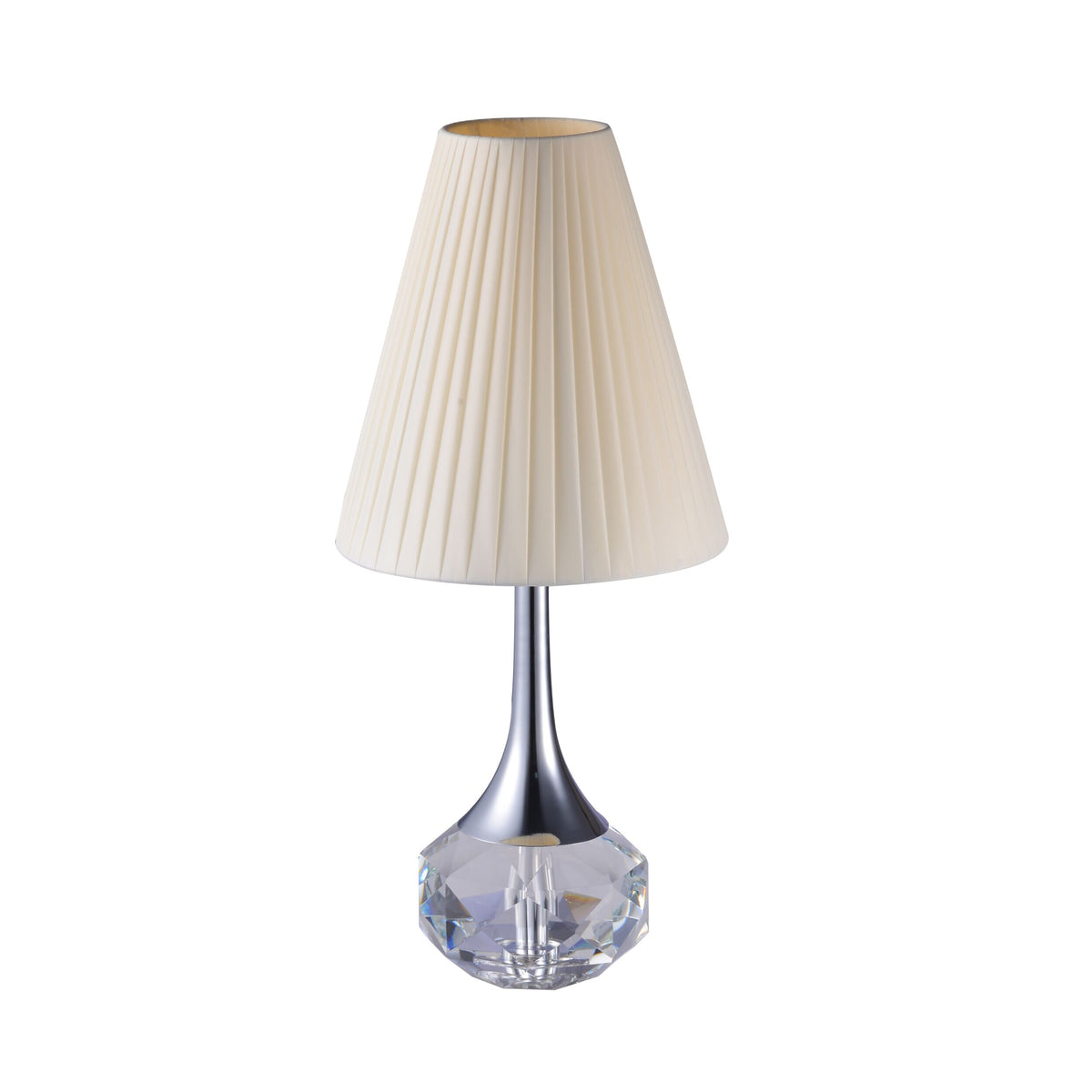 Monroe Chrome Table Lamp 50cm