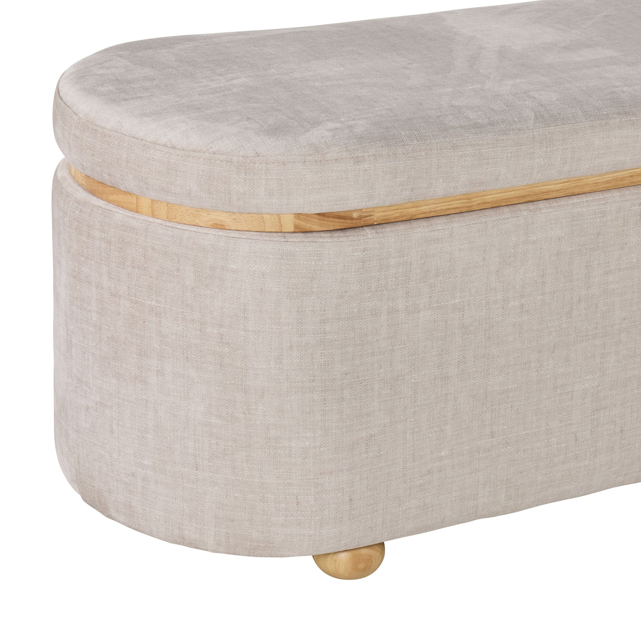 Sallie Storage Bench Aura Pecan