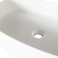 Solid Surface Oval Basin 560X360X140mm
