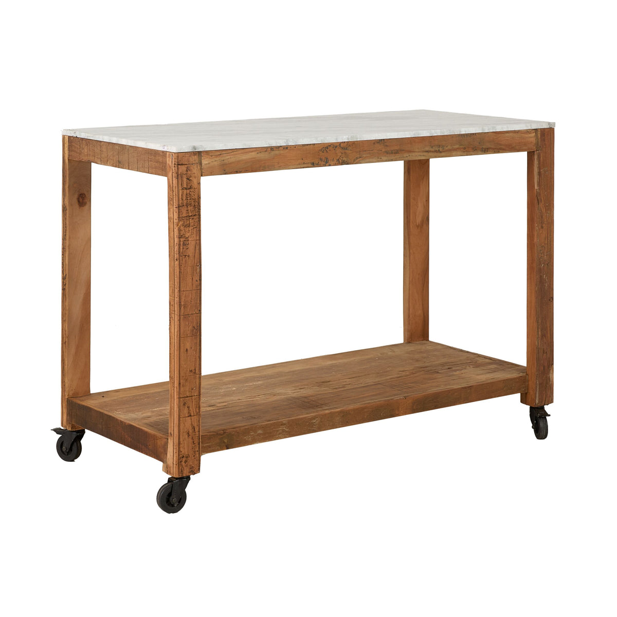 Kora Marble Top Kitchen Island Bench 130cm