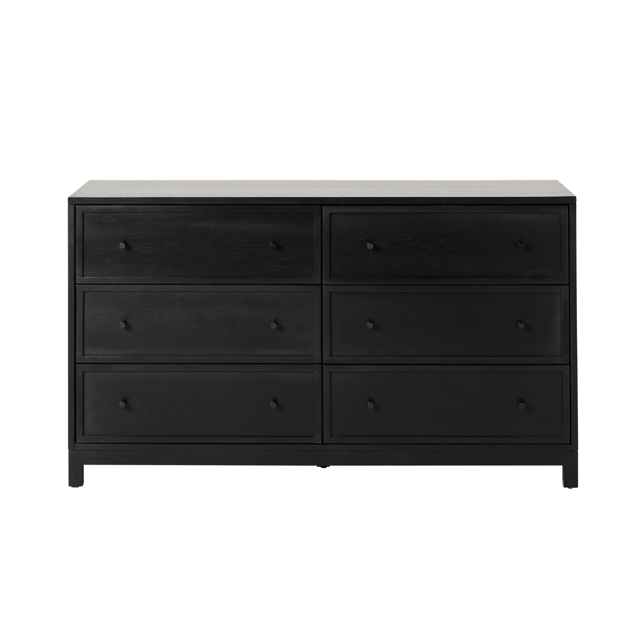 Avalon 6 Drawer Chest Black