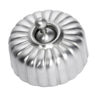 5540 Switch Fluted Satin Chrome D55xP40mm