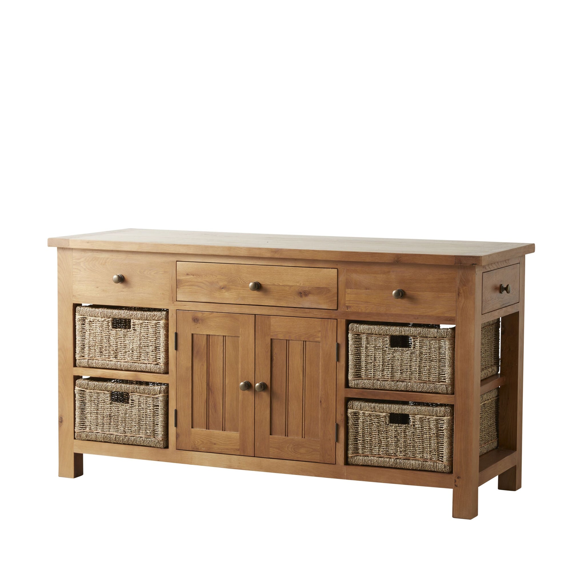 Oakford Workbench - Oak Timber Top 168 x 62 x 90cm