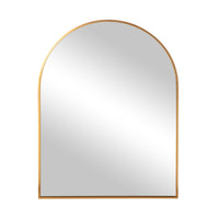 Ovale Mirror 80x60cm Brushed Brass