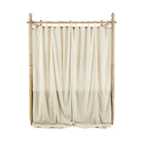 Hampton Mango Wood King Canopy Bed