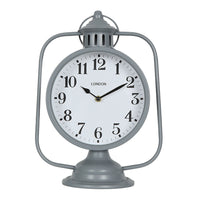 Lighthouse Iron Mantel Clock 26cm