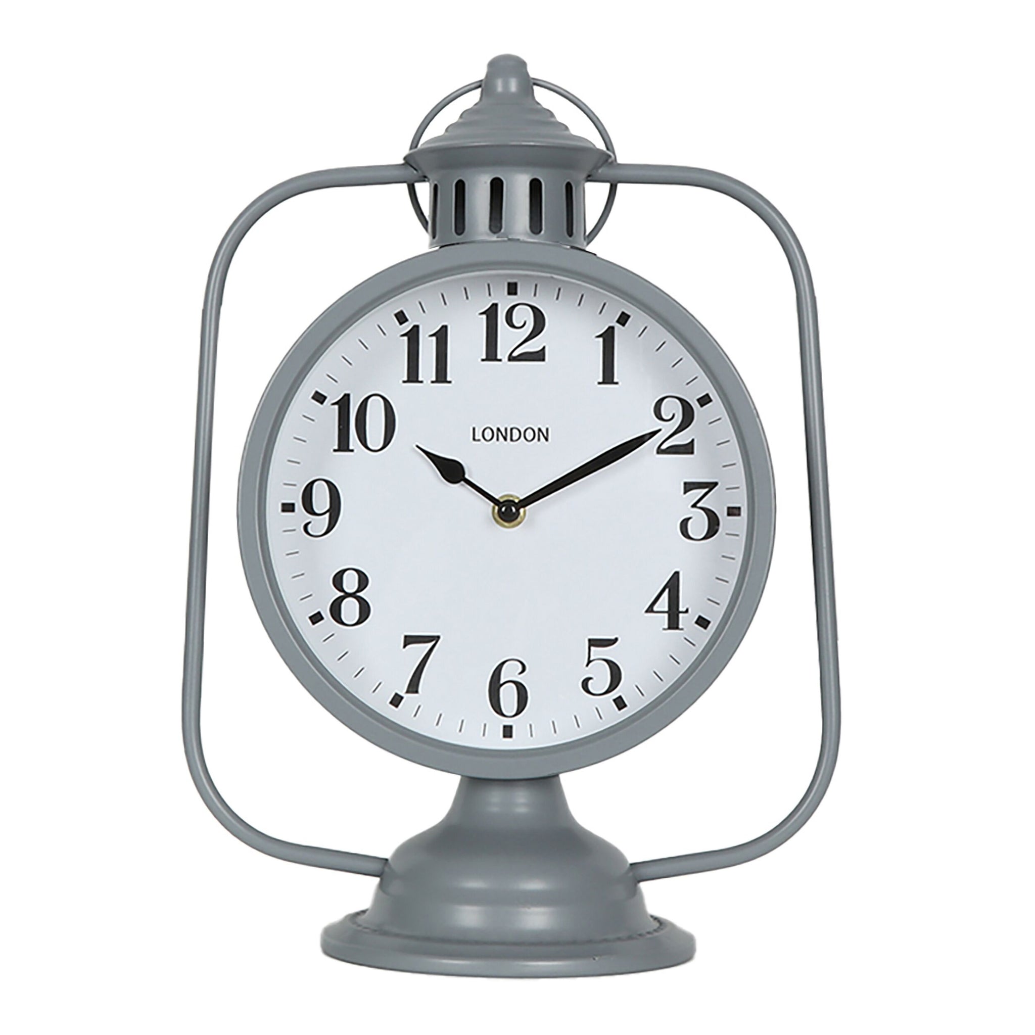 Lighthouse Iron Mantel Clock 26cm