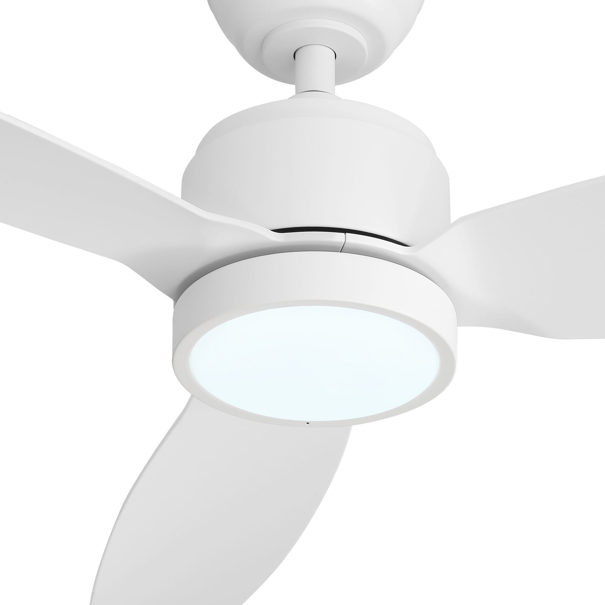 Solace 132cm Outdoor DC Fan - White with White ABS Blades