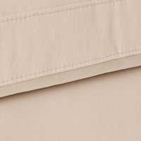 Stitch Velvet Armchair Taupe