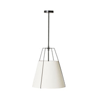 Sutton Pendant Black 92x40cm