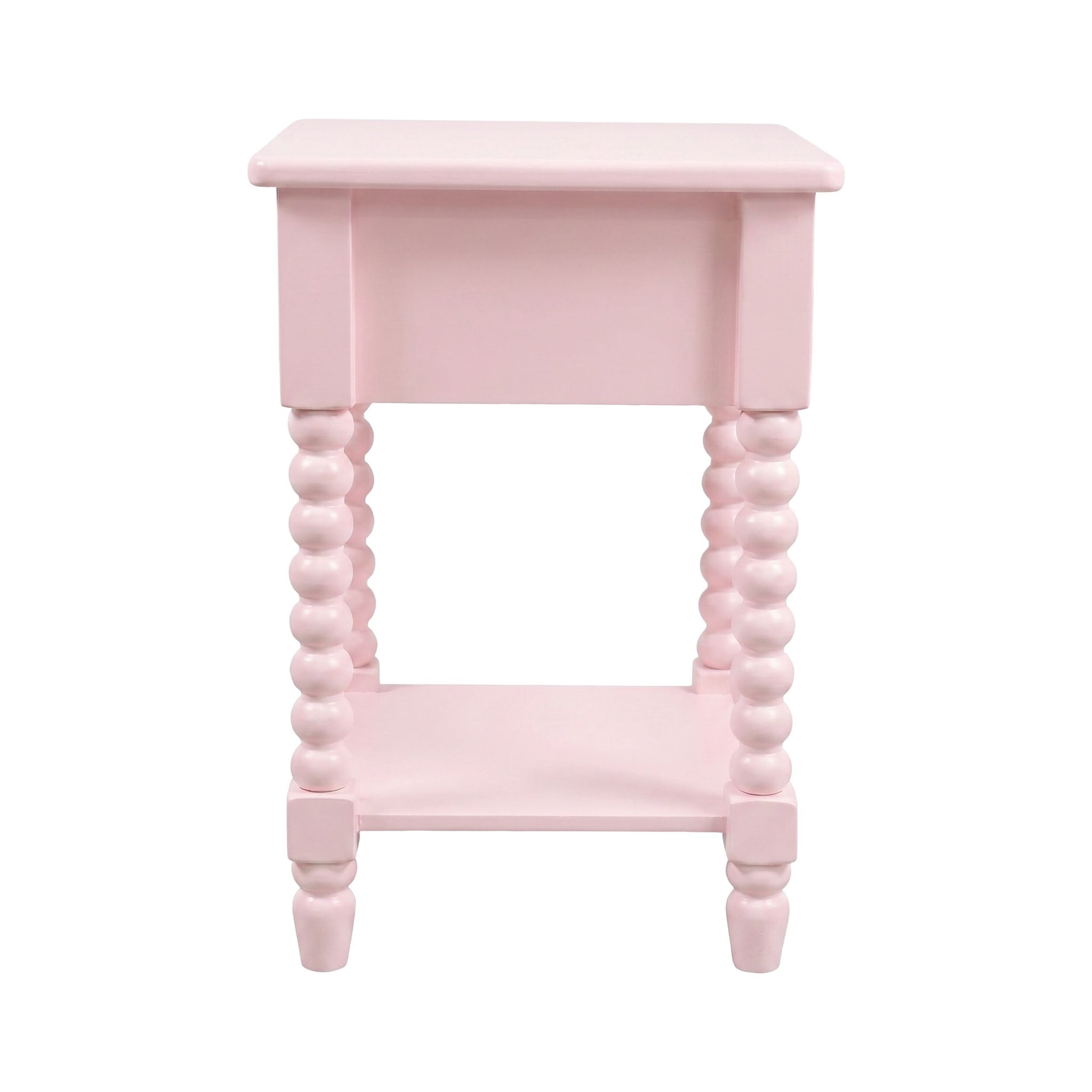Maisie 1 Drawer Bedside Pink