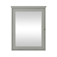 Liam Vanity Mirror Cabinet Evergreen Fog 610x762mm