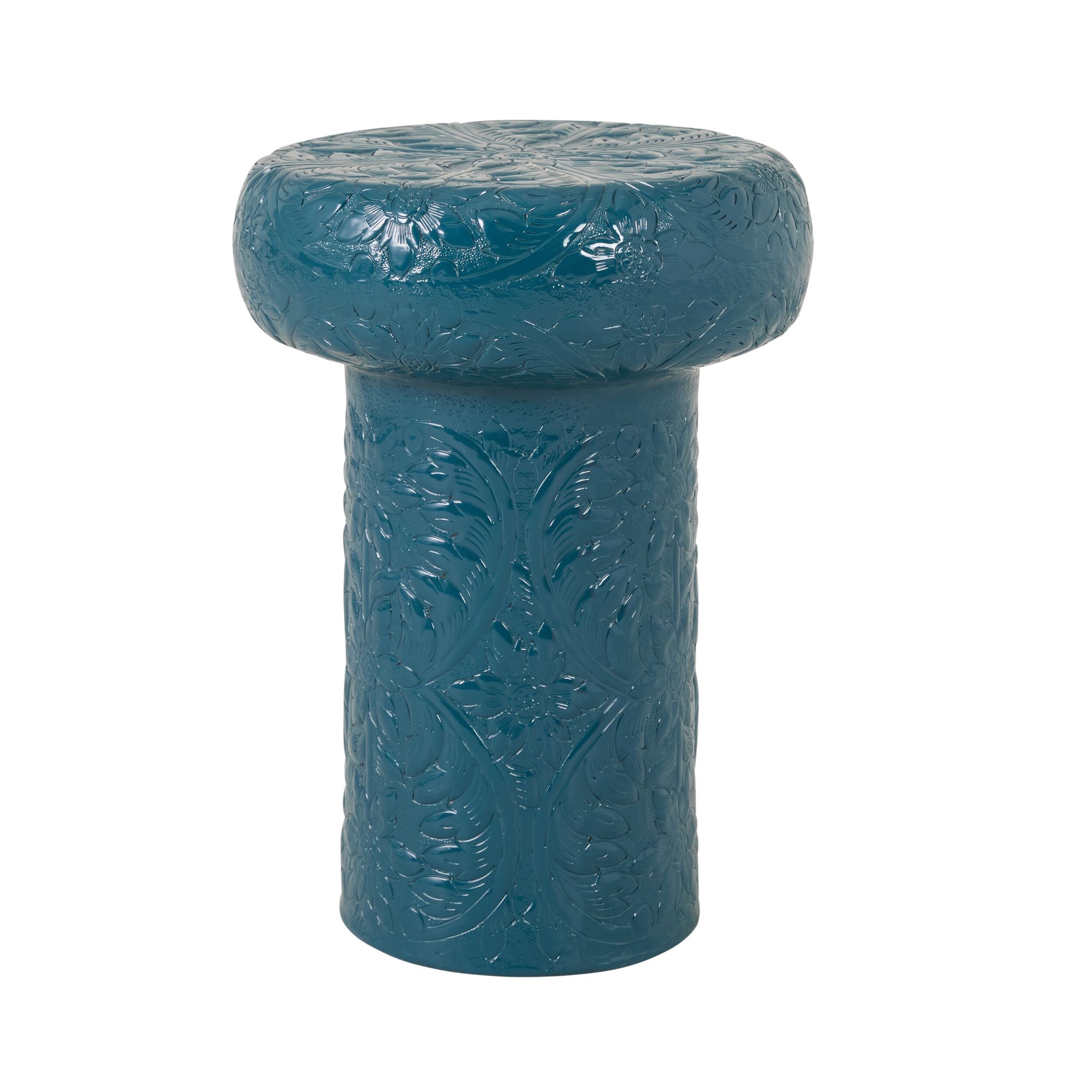 Navasi Side Table 28cm Indigo