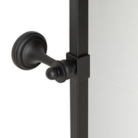 Hayden Square Pivot Mirror Matte Black