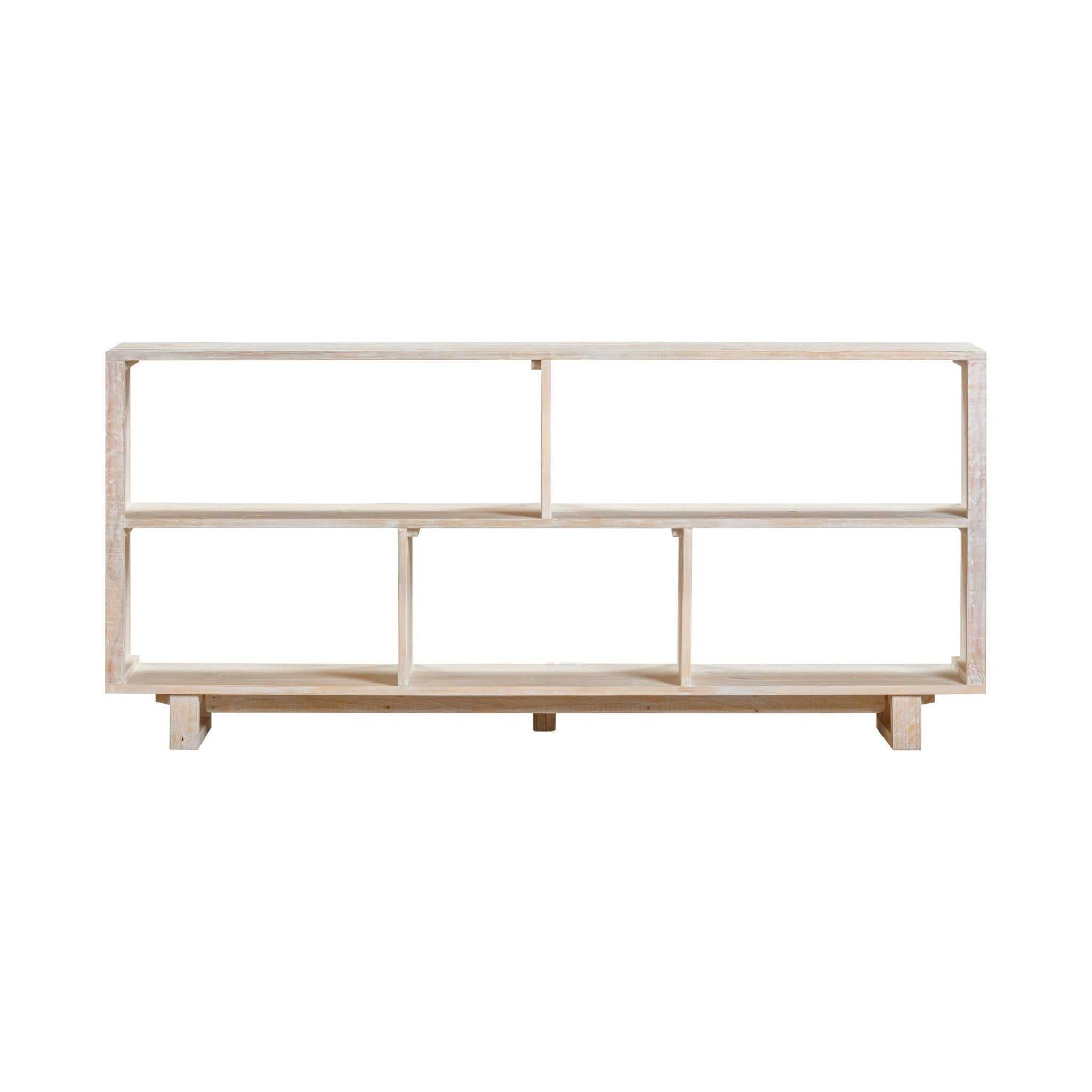 Daylesford Lowline Shelf W180 x H82 x D32.5cm White Wash