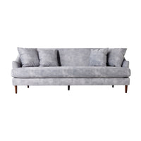 Julietta 4 Seater Sofa Haven Pewter