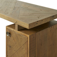 Dawson Reclaimed Timber Single Pedestal Desk