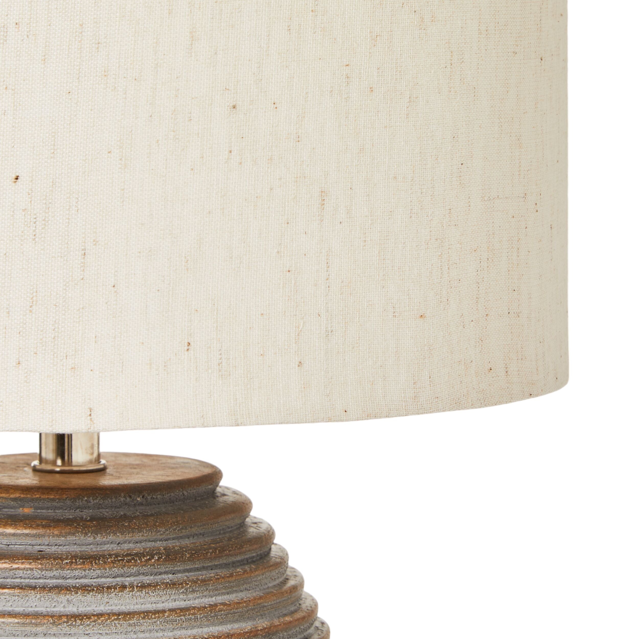 Salma Wooden Table Lamp 36cm