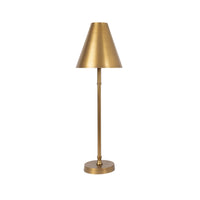 Modus Metal table Lamp Matte Brass 62cm