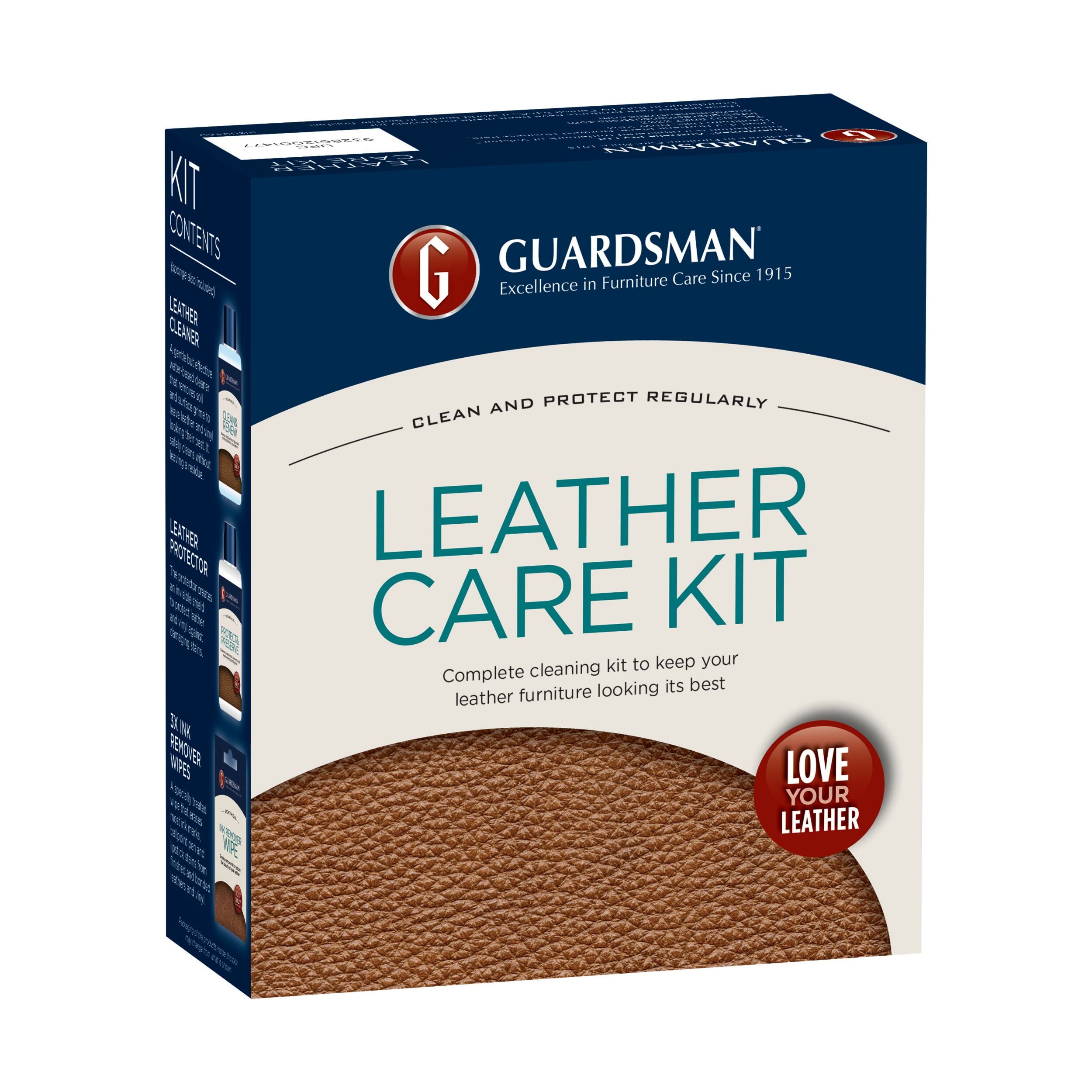 Care Leather Cleaner Wipes