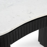 Deva Double Pedestal Desk Black