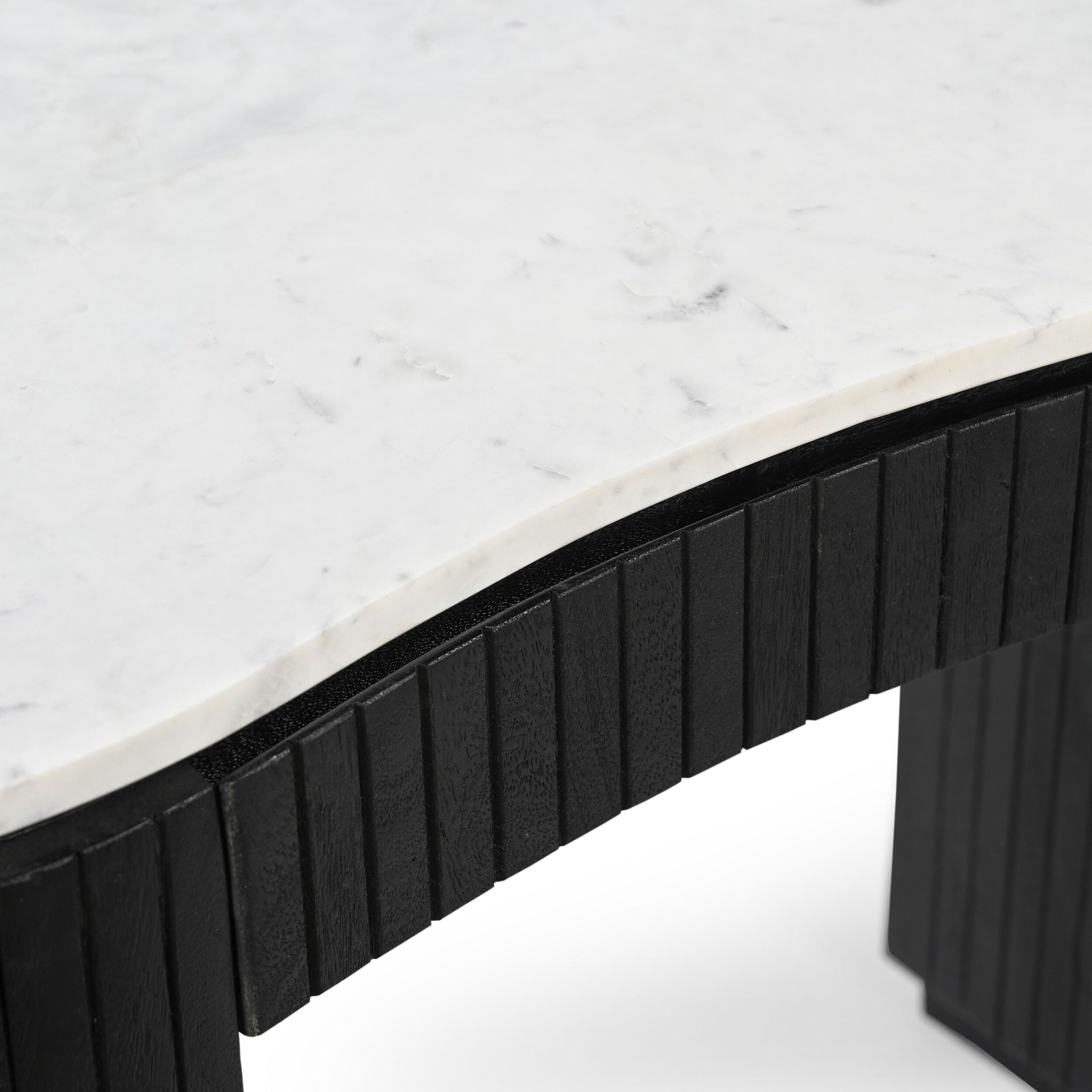 Deva Double Pedestal Desk Black