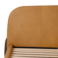 Eden Leather Queen Bed