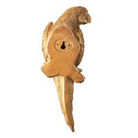 Poly Parrot Polyresin Wall Deco 35x11.5x8.5cm