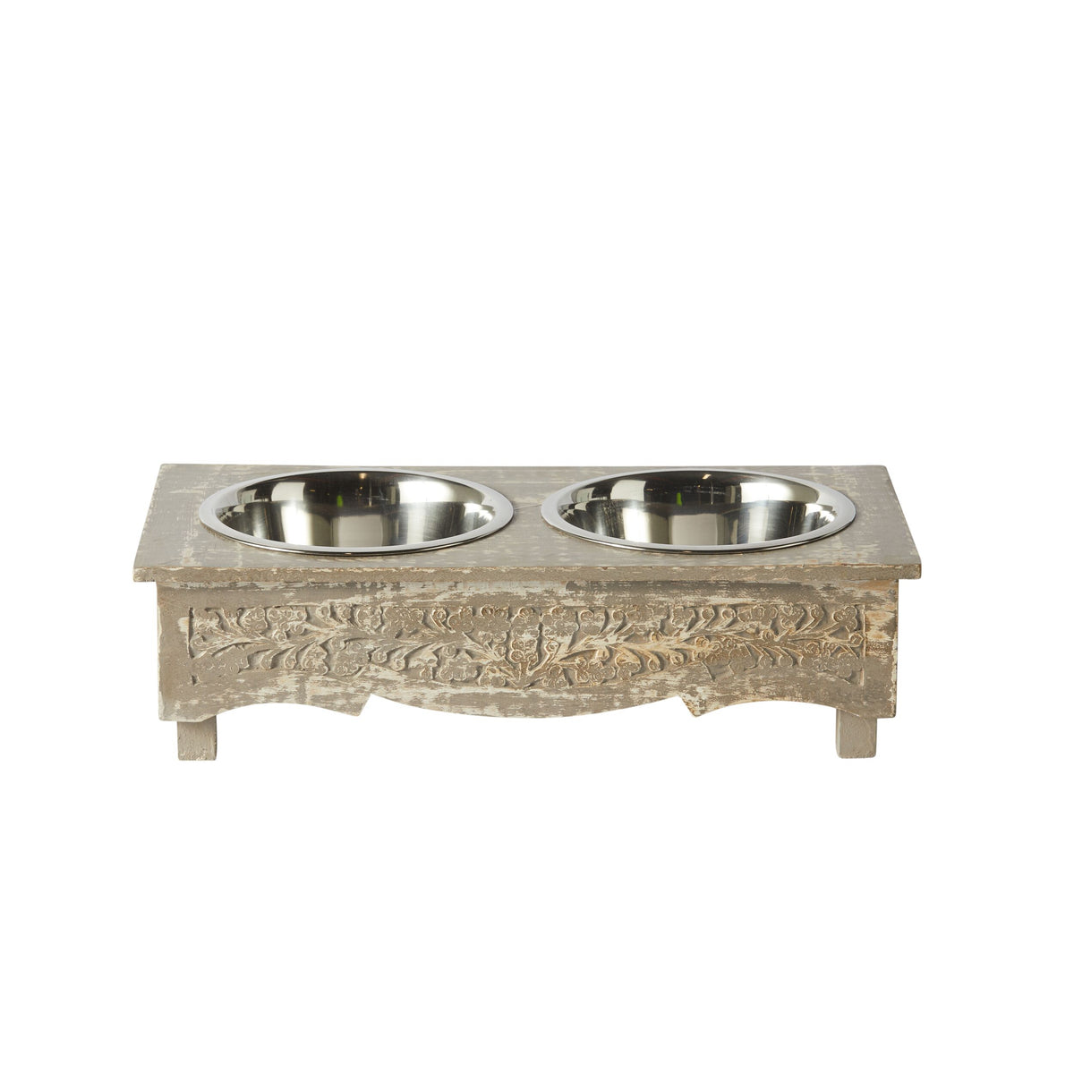 Parvani Double Pet Bowl 51x25x14 cm