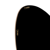 Glossy Fluid Mirror Mocha Mousse