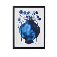 Still Life in Blue Framed Print 30x40cm