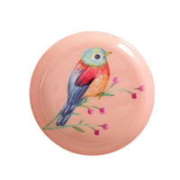 Folk Garden Round Dish Peach