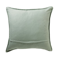 Hamptons French Linen Cushion Soft Sage 50x50cm