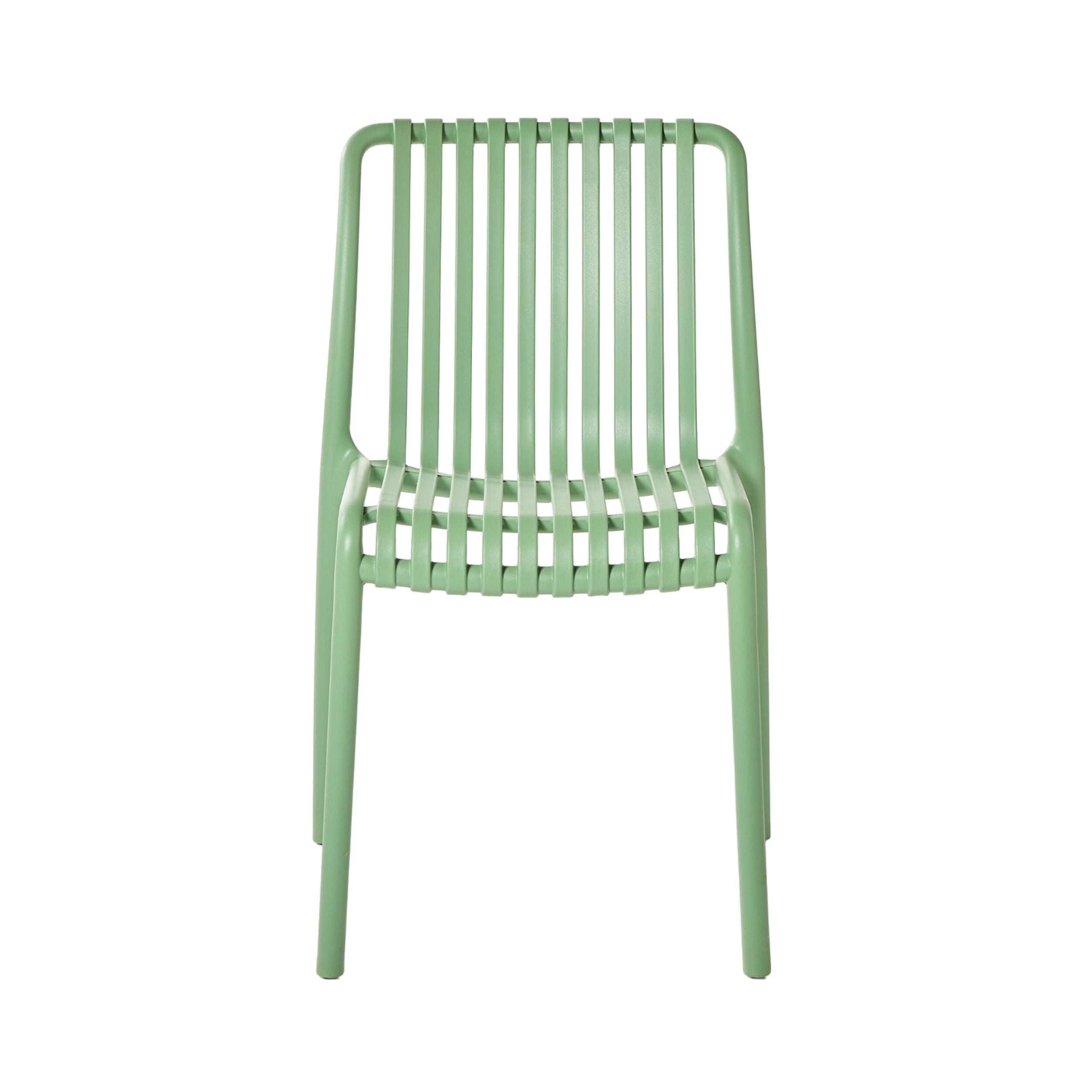 Jesi Dining Chair Leaf Green