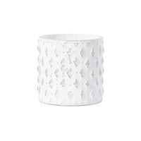 Cleo Candle Holder White 10x10cm