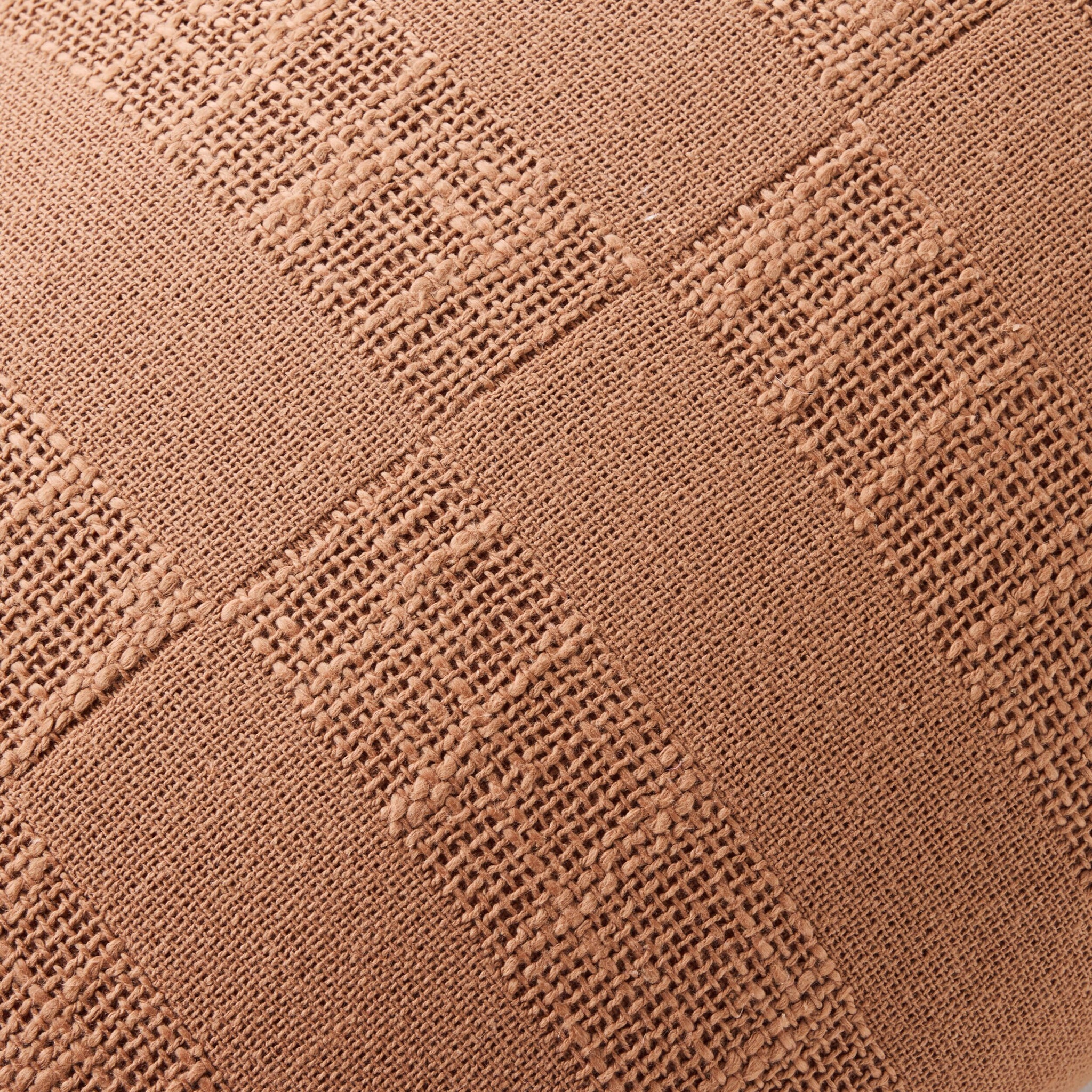 Gene Jacquard Cushion Bottle Terracotta 40x60cm