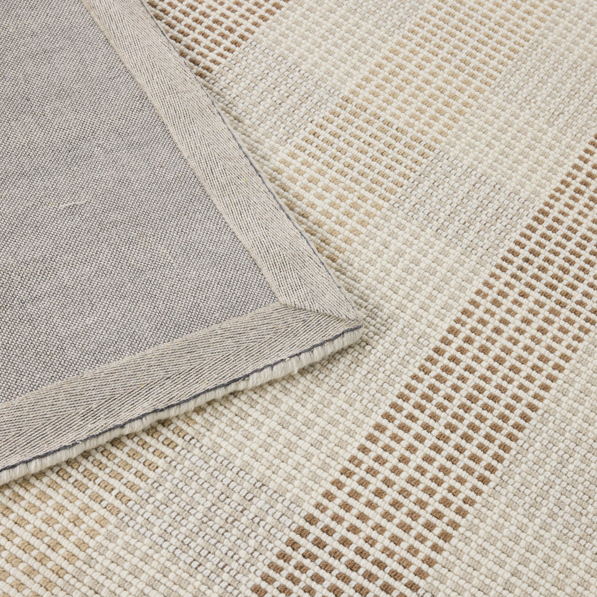 Manning Grid Handloom NZ Wool Rug 240x300cm