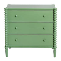 Maisie 3 Drawer Chest Green