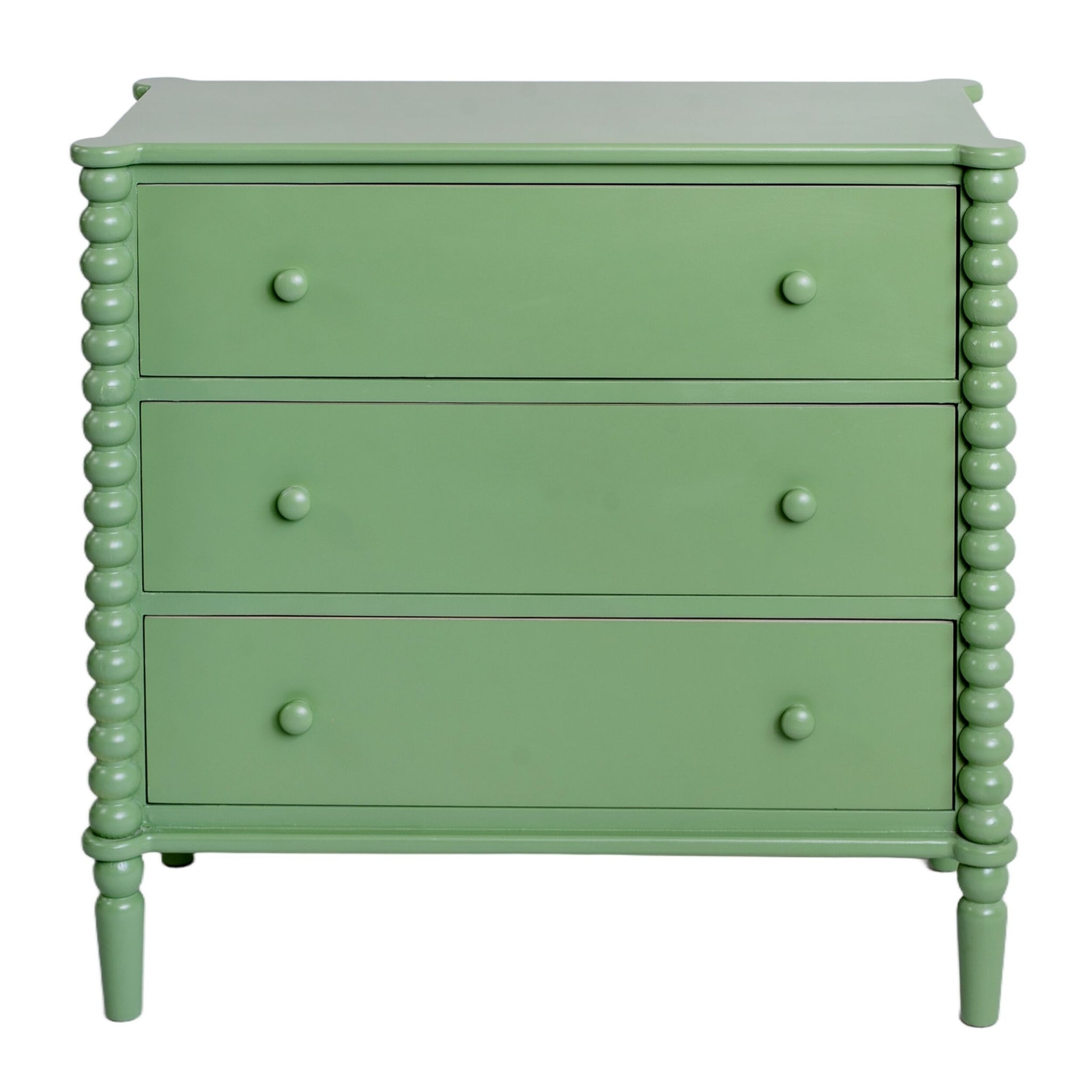 Maisie 3 Drawer Chest Green