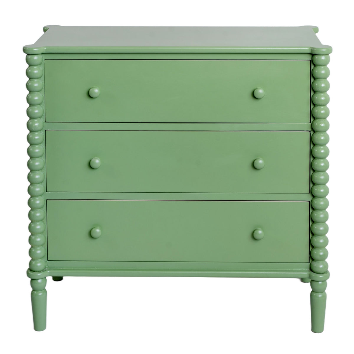 Maisie 3 Drawer Chest Green