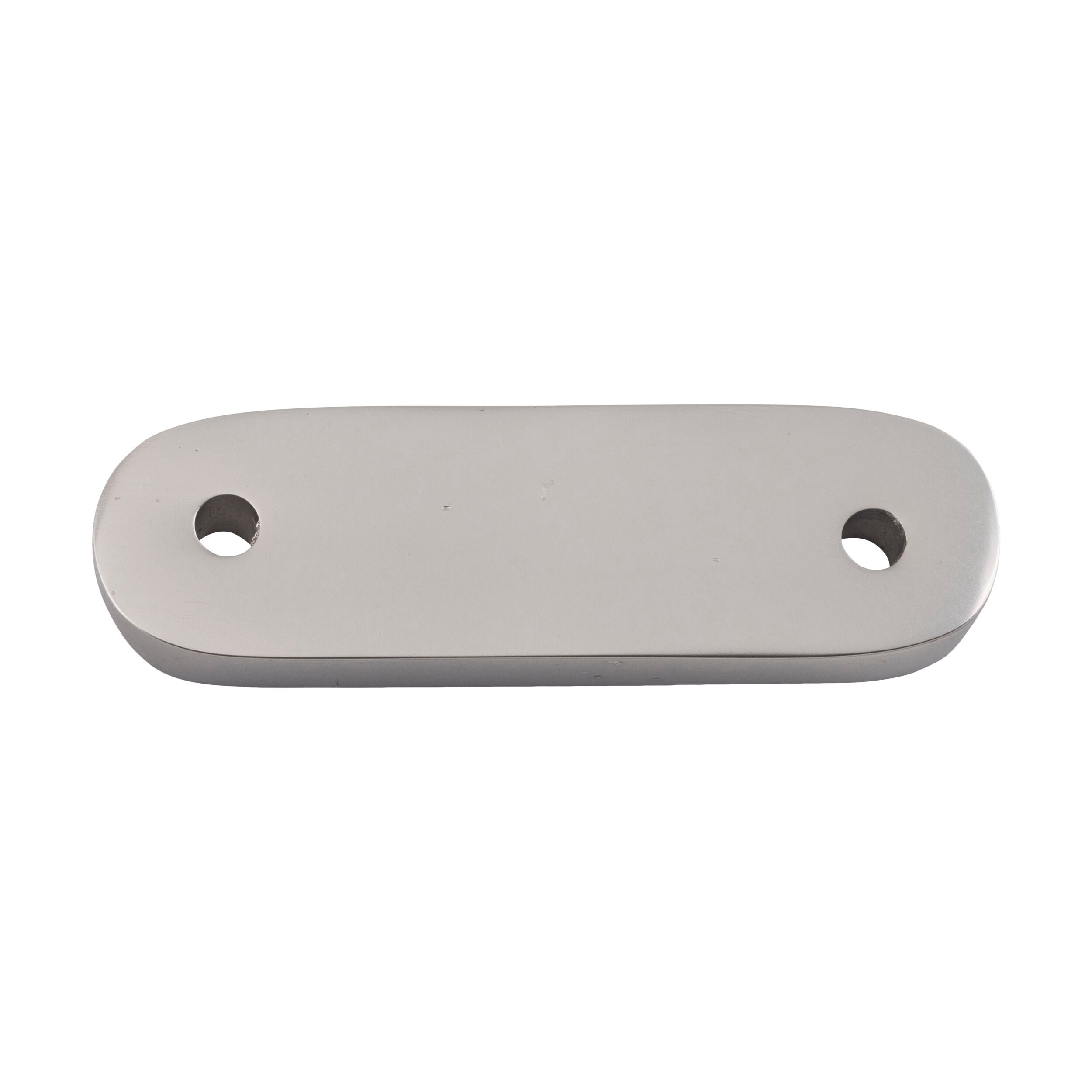 6585 Casement Fastener Spacer Teardrop Satin Nickel Thickness 6mm