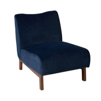 Lenne Occasional Chair Velvet Indigo
