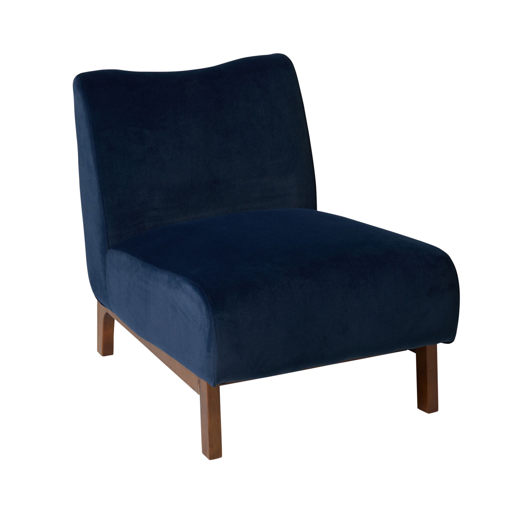 Lenne Occasional Chair Velvet Indigo