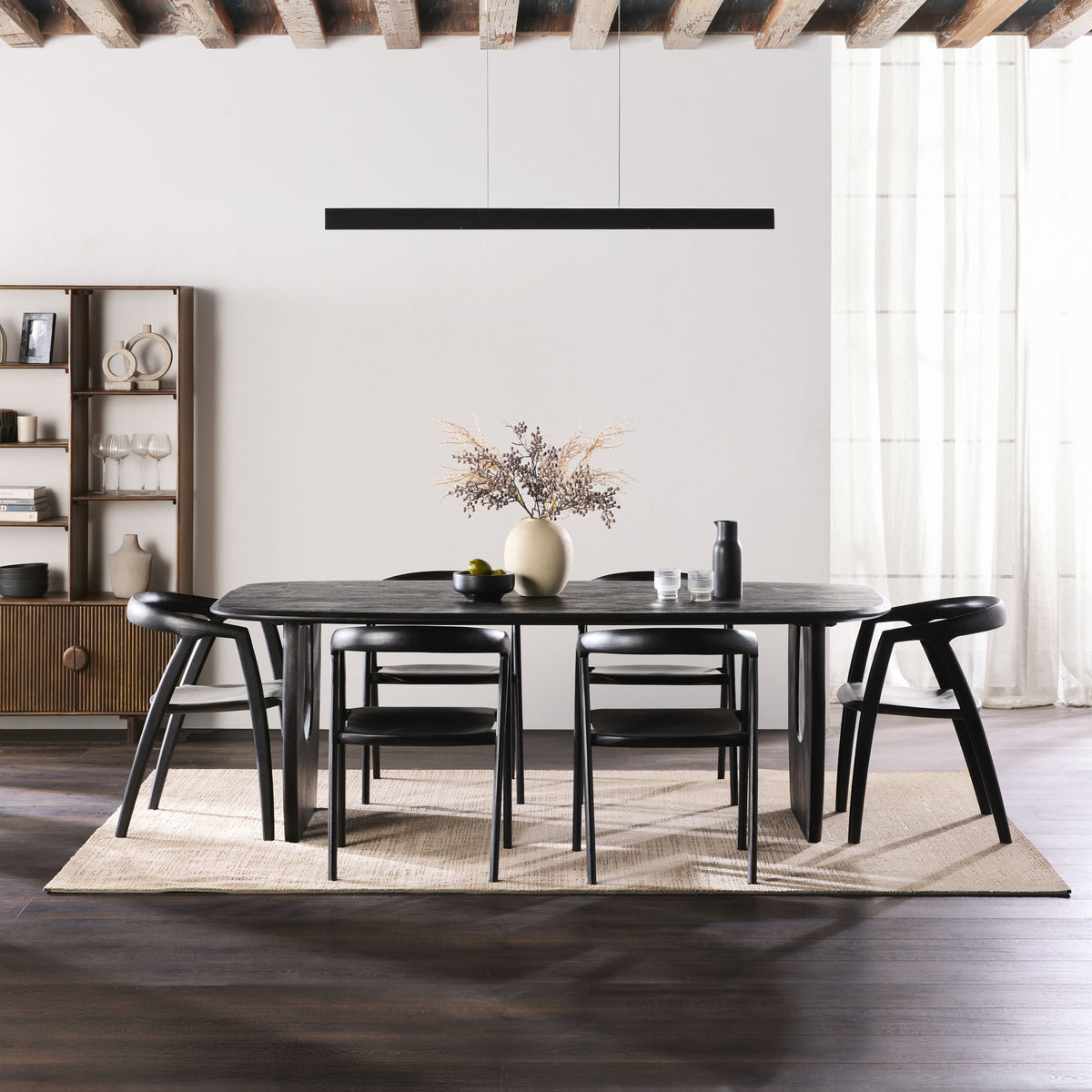 Sami Dining Table Black 220cm – Early Settler Australia